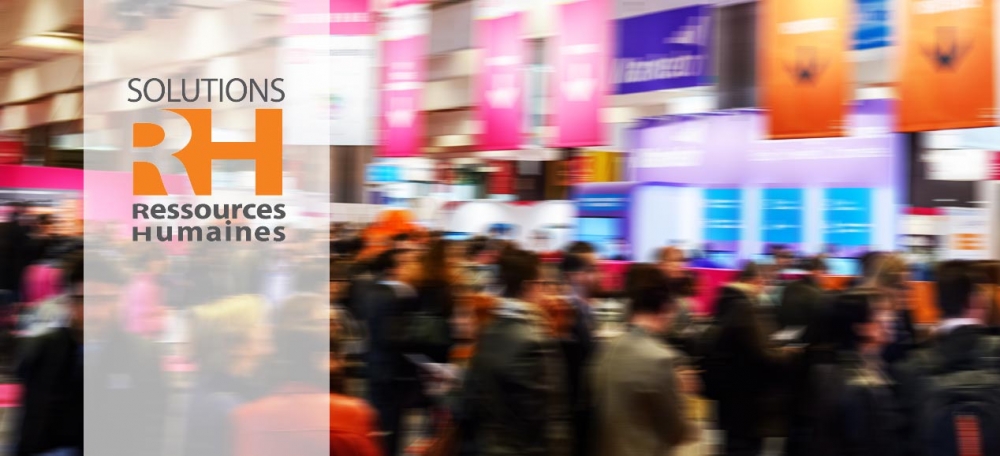 Qualia en visite au salon RH, Porte de Versailles